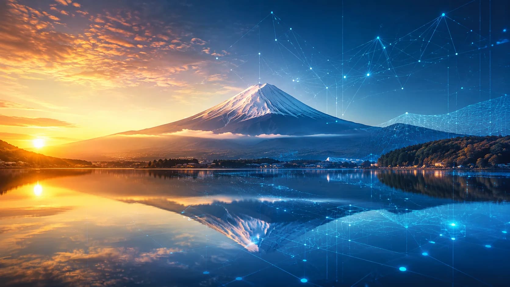 Golden Fuji Reflections frame FJ-013 in the Fuji Atlas Japanese visual archive