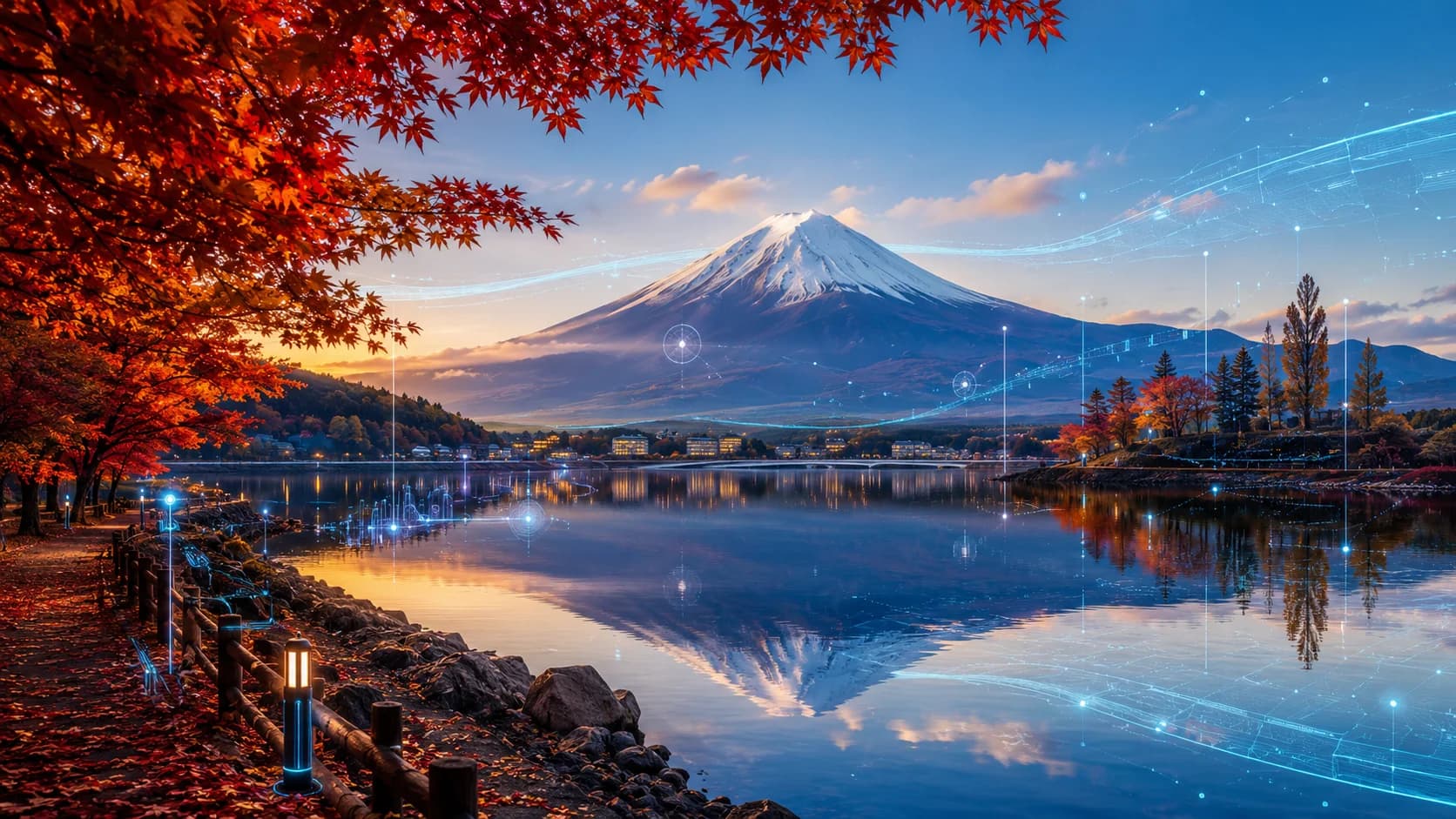 Fuji Five Lakes frame FJ-017 in the Fuji Atlas Japanese visual archive