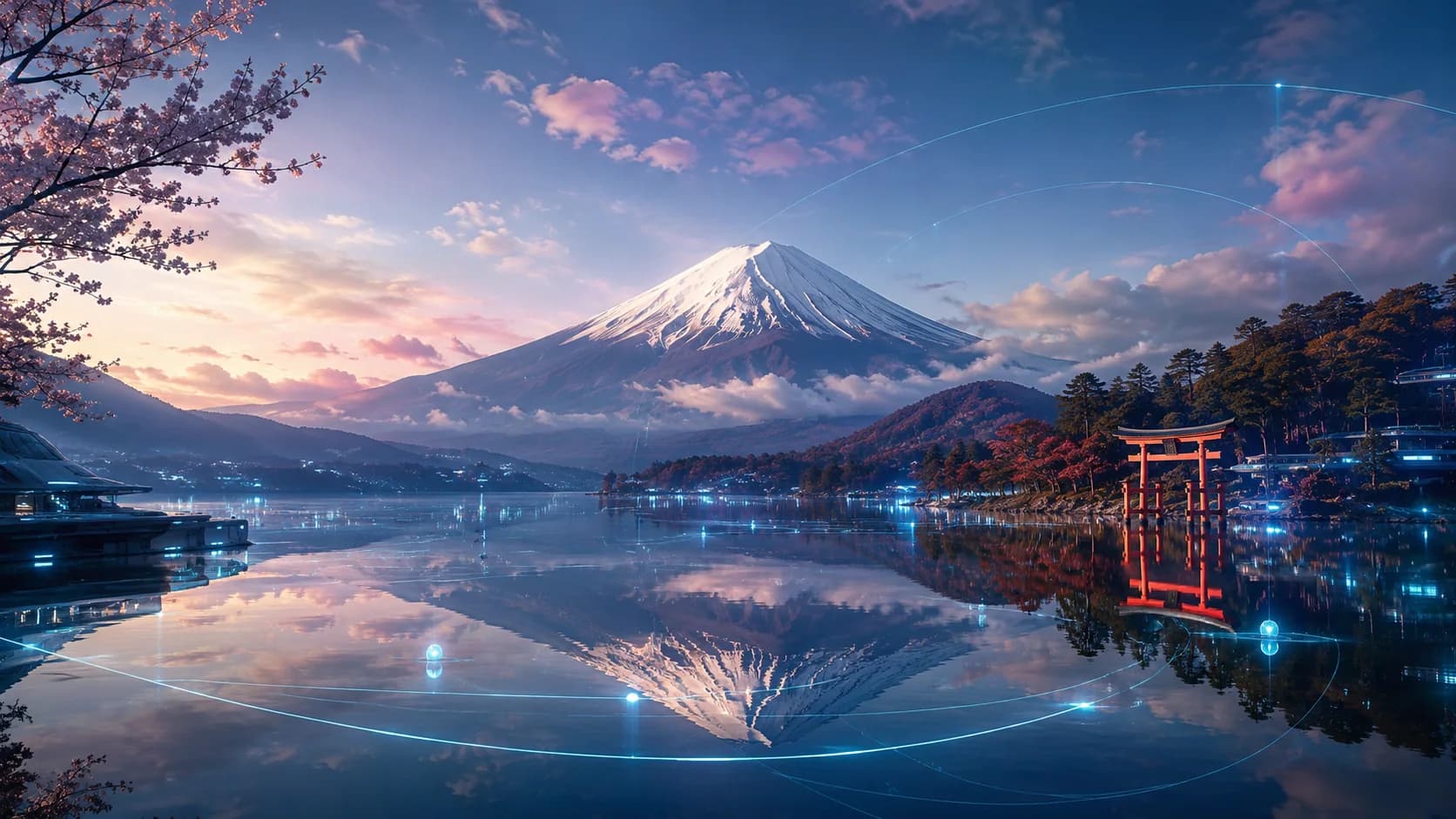 Golden Fuji Reflections frame FJ-019 in the Fuji Atlas Japanese visual archive