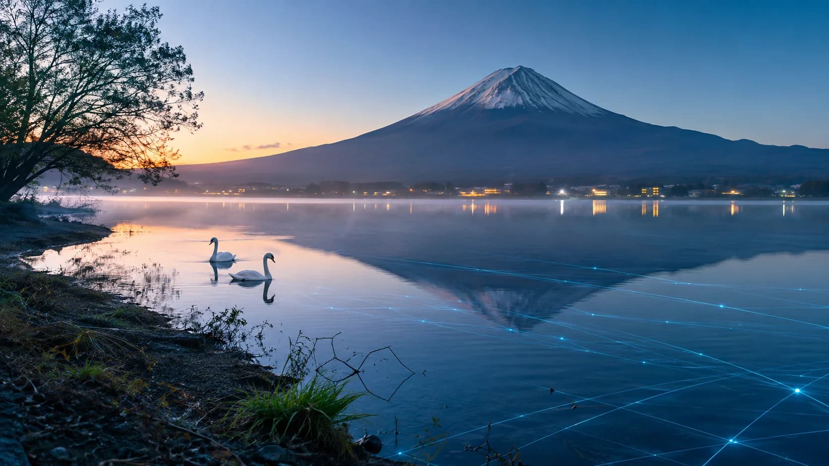 Fuji Five Lakes frame FJ-034 in the Fuji Atlas Japanese visual archive