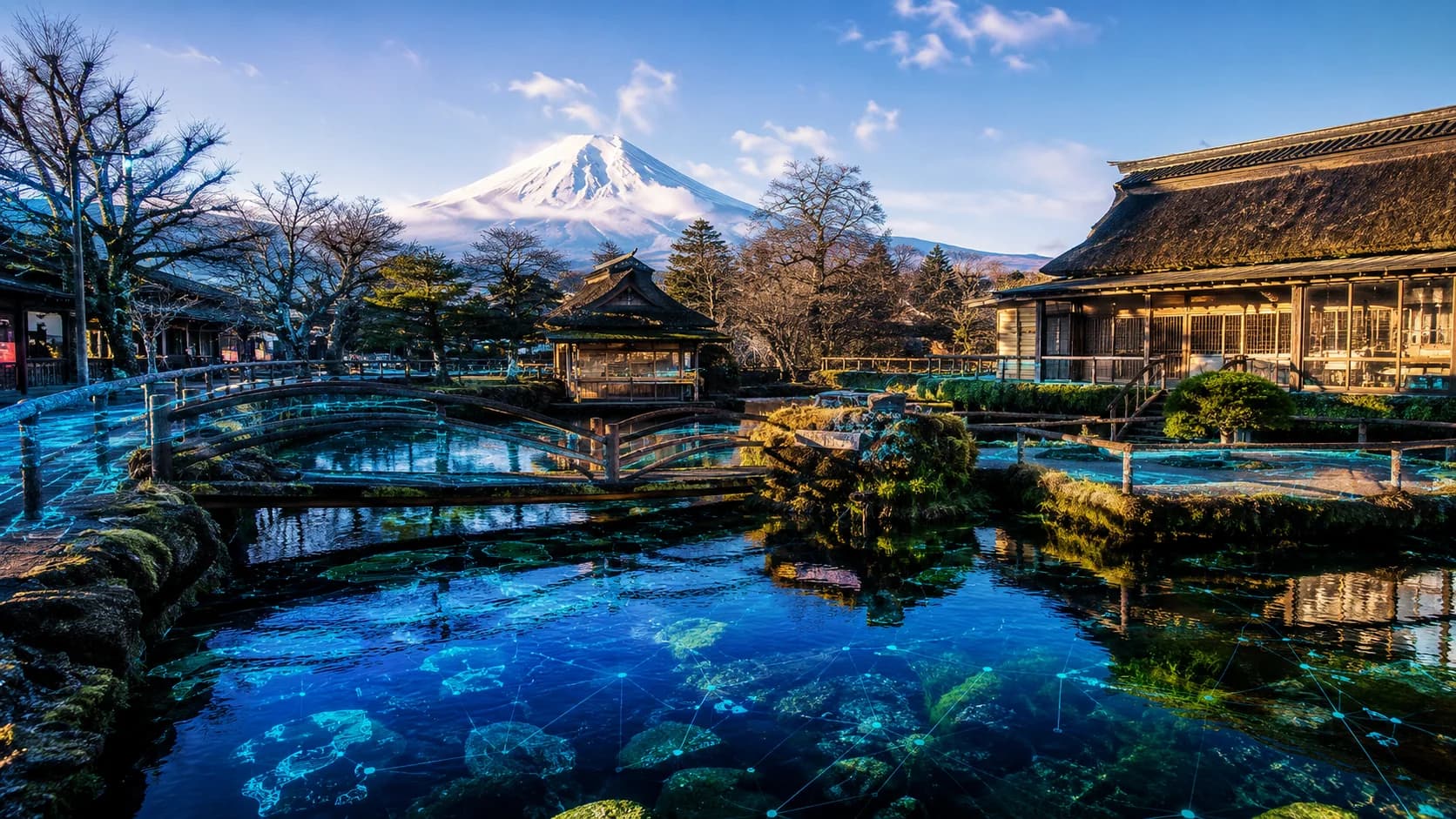 Mountain Temples frame FJ-035 in the Fuji Atlas Japanese visual archive