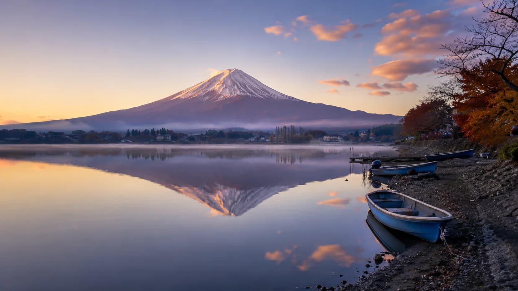Golden Fuji Reflections frame FJ-076 in the Fuji Atlas Japanese visual archive